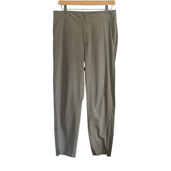 Athleta Brooklyn Mid Rise Ankle Pants Moss Olive Green - Picture 2 of 11